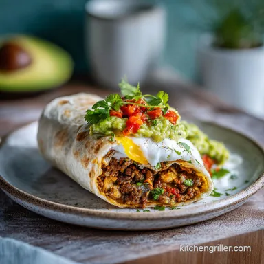 Camping Meal Prep Breakfast Burrito in 55 Minutes