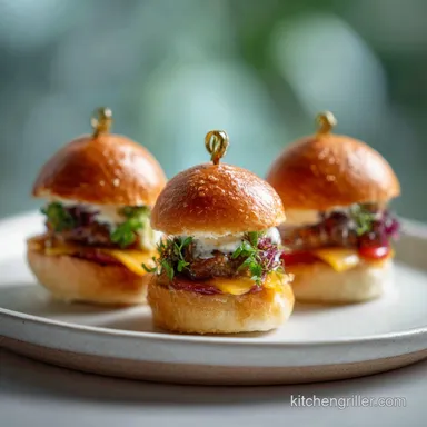 Mini Finger Sandwiches for 30 Servings Recipe Card