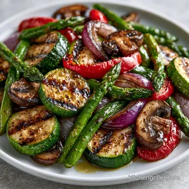 Pan Grilled Vegetables in 25 Minutes
