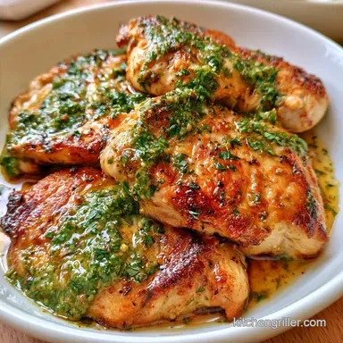 Pan-Seared Crispy Pesto Chicken Thighs