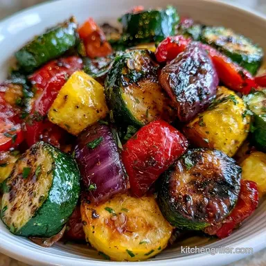Quick BBQ Veggie Side in 18 Minutes Recipe Card