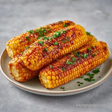 Smoked Corn for 4 Servings