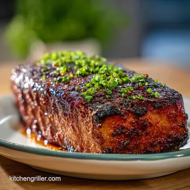 Smoked Meatloaf Recipe with BBQ Glaze (2h 50m)