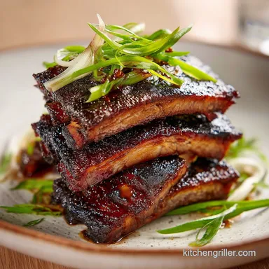 Soulful Smoked Ribs for 4 Servings