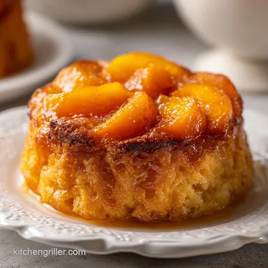 Peach Cobbler for 6 Servings