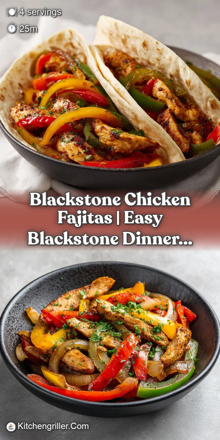 Close-up of tender, caramelized chicken strips with vibrant red and green pepper slices.