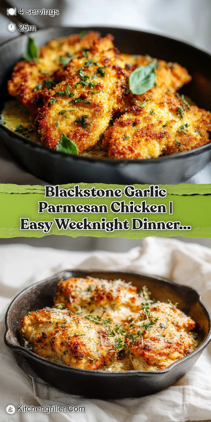 Close-up of succulent, pan-seared chicken with a rich, creamy garlic parmesan coating and a sprinkle of herbs.