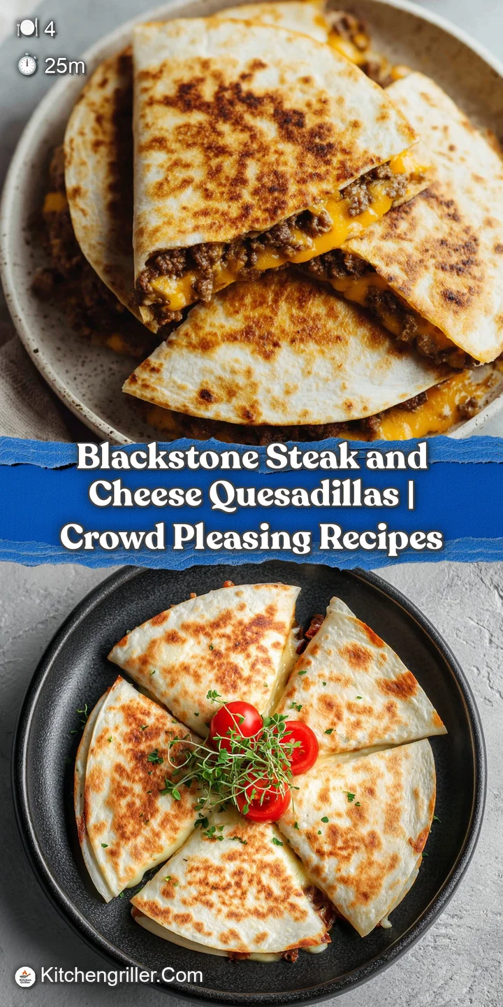 Close-up of a steamy, cheese-filled quesadilla with a perfect golden crust and visible savory steak pieces.