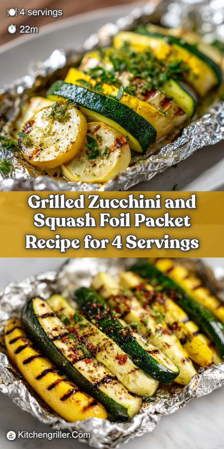 Close-up of glistening grilled zucchini and squash, revealing smoky char marks and tender, moist textures, promising a del...