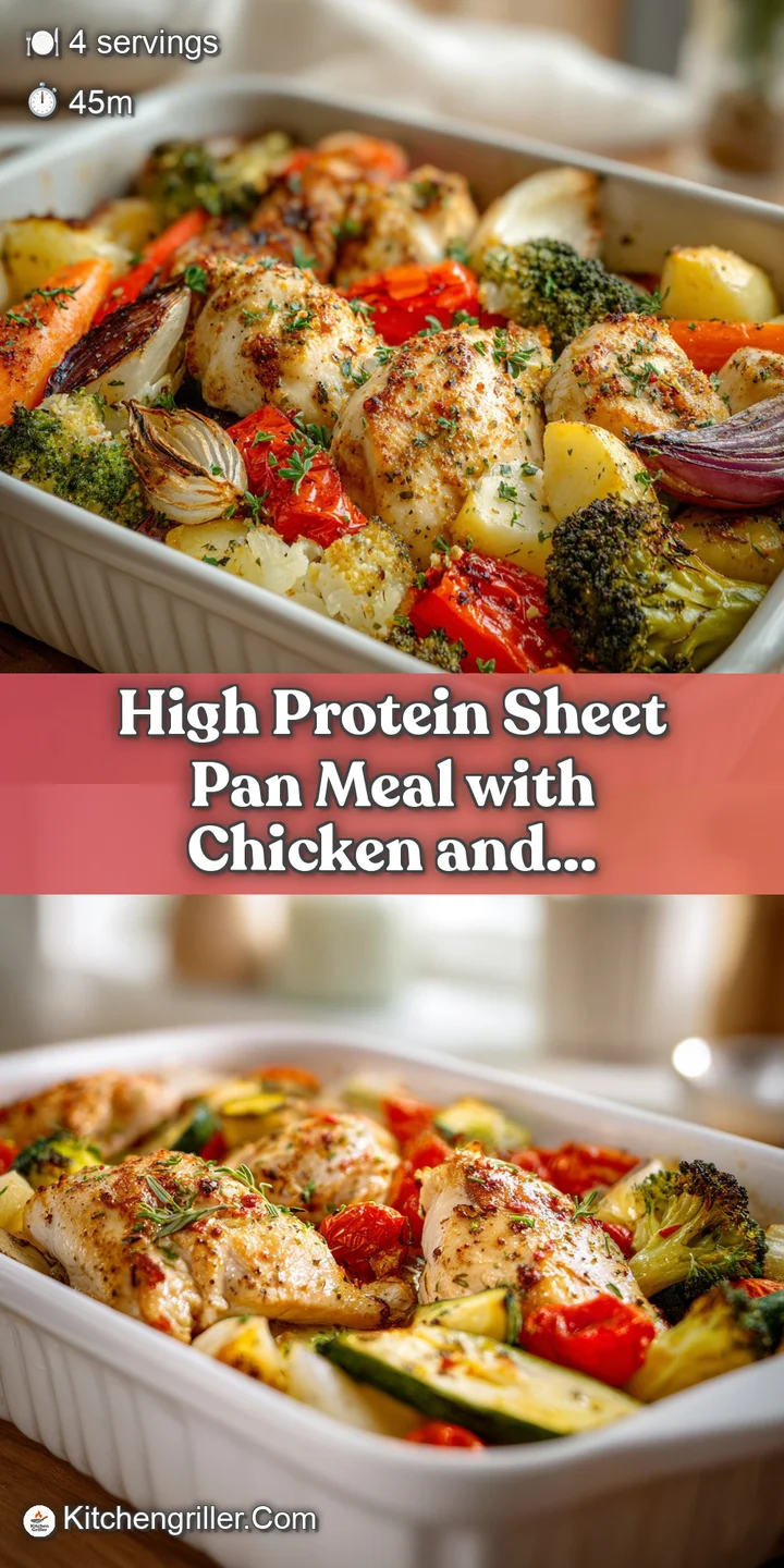 Up close, tender chicken and colorful vegetables coated in a savory glaze. Roasted edges hint at smoky, delicious flavor, ...