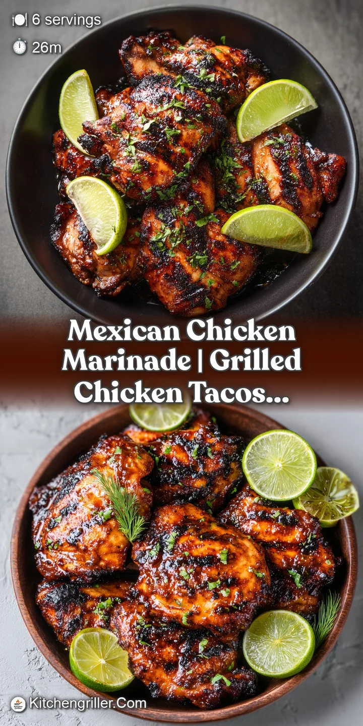 Close-up of juicy grilled chicken with caramelized charred edges and a shimmering, spicy chipotle glaze and lime zest