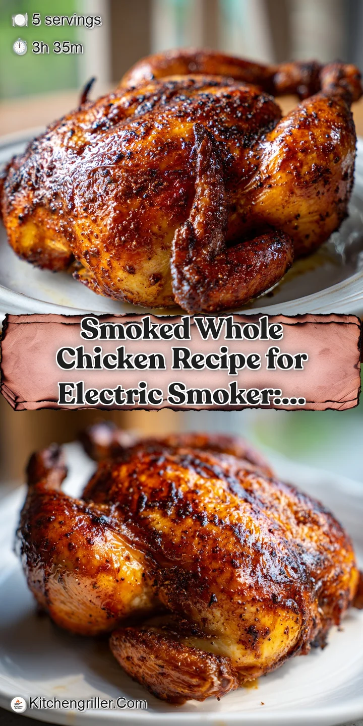 Close-up reveals juicy, smoky chicken meat with crisp skin, glistening with rendered fat and smoky goodness. So tempting!