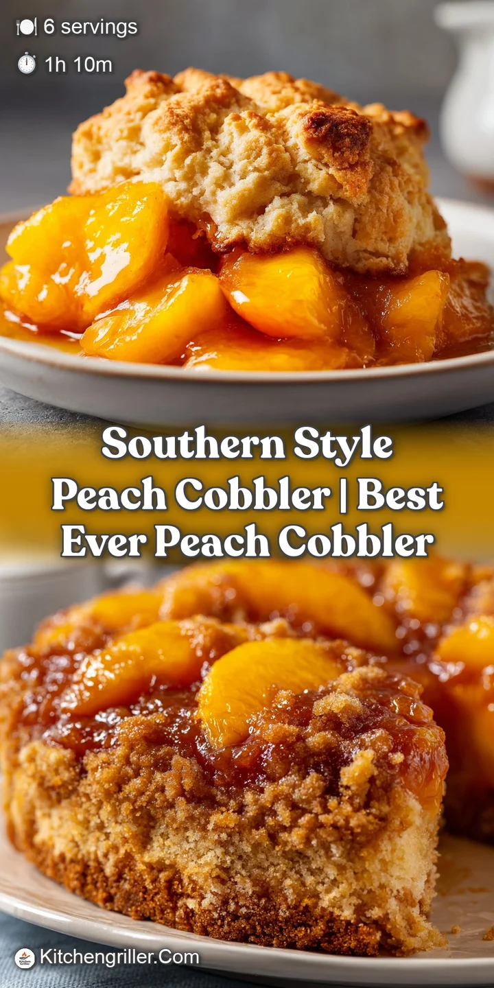 Extreme close-up of juicy, bright orange peach slices bubbling under a crisp, sugary crust dusted with cinnamon.