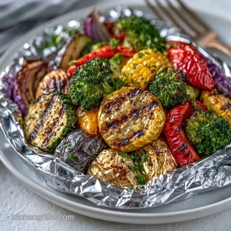 BBQ Vegetable Foil Packs: Smoky and Tender