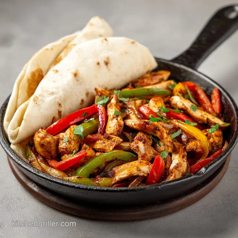 Blackstone Chicken Fajitas: Tender and Caramelized
