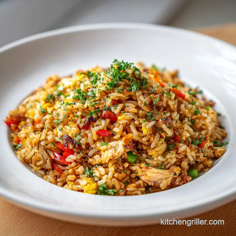 Blackstone Fried Rice: Smoky and Crispy