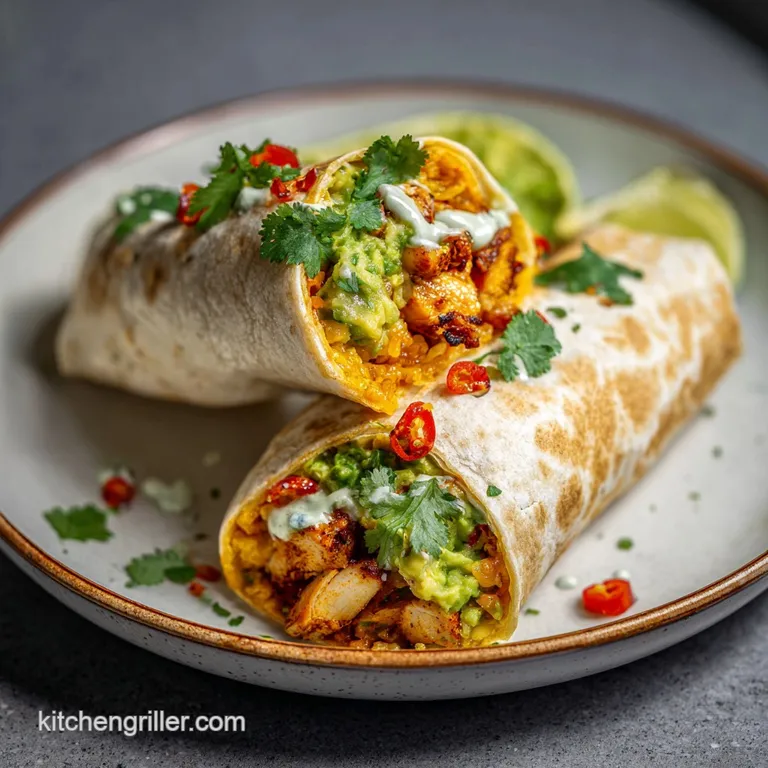 Pollo Asado Burritos: Citrus Charred