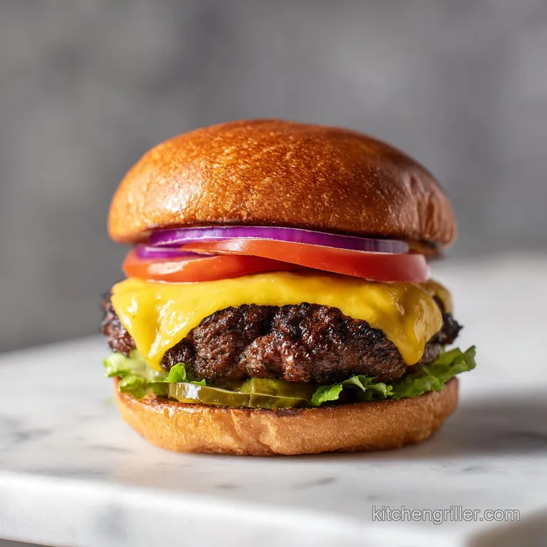Blackstone Smash Burgers: Crispy and Caramelized