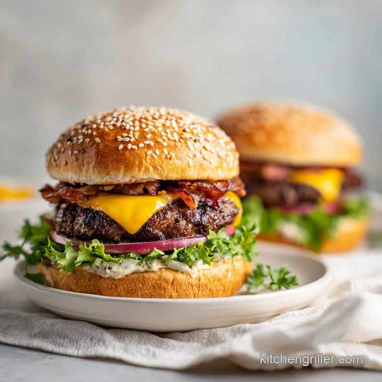 Blackstone Smash Burgers