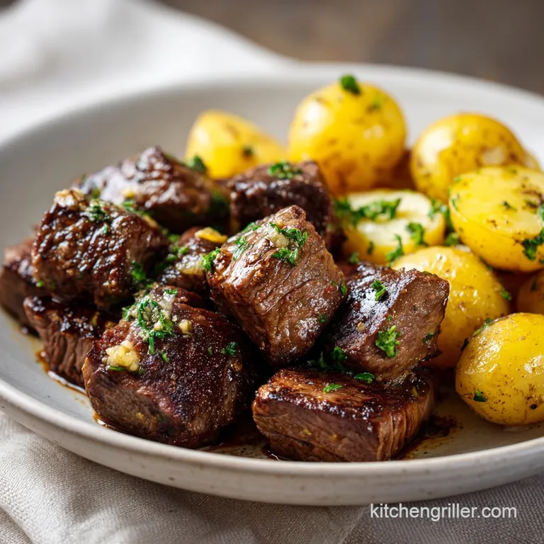Blackstone Steak and Potatoes: Crispy and Tender