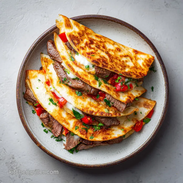 Steak Quesadillas: Crispy and Cheesy