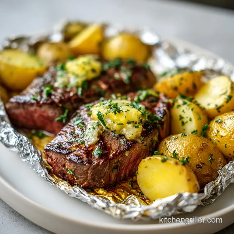 Make Ahead Camping Meal with Beef and Potatoes