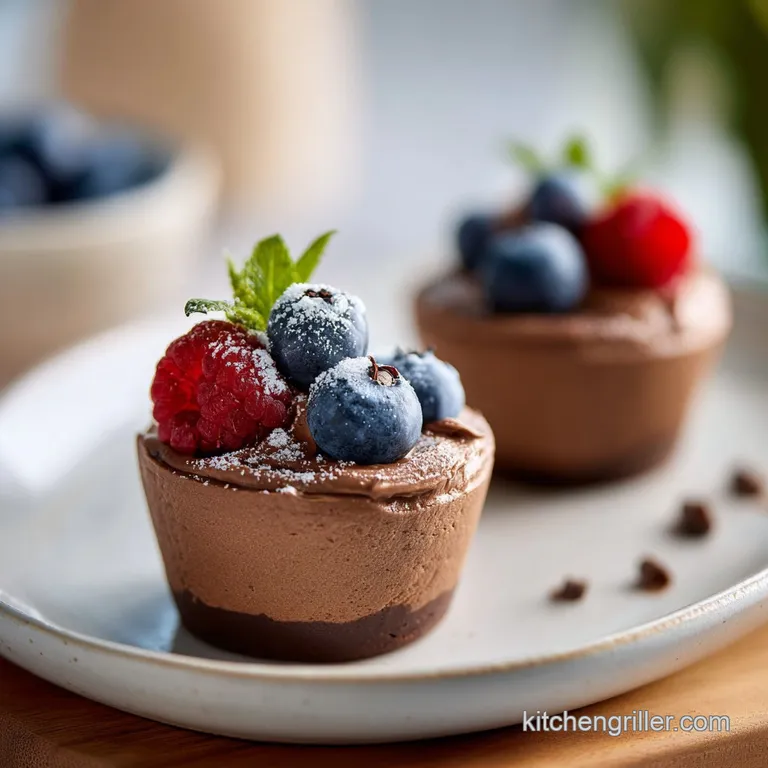 Individual Dessert in a Cup: Silky Mousse