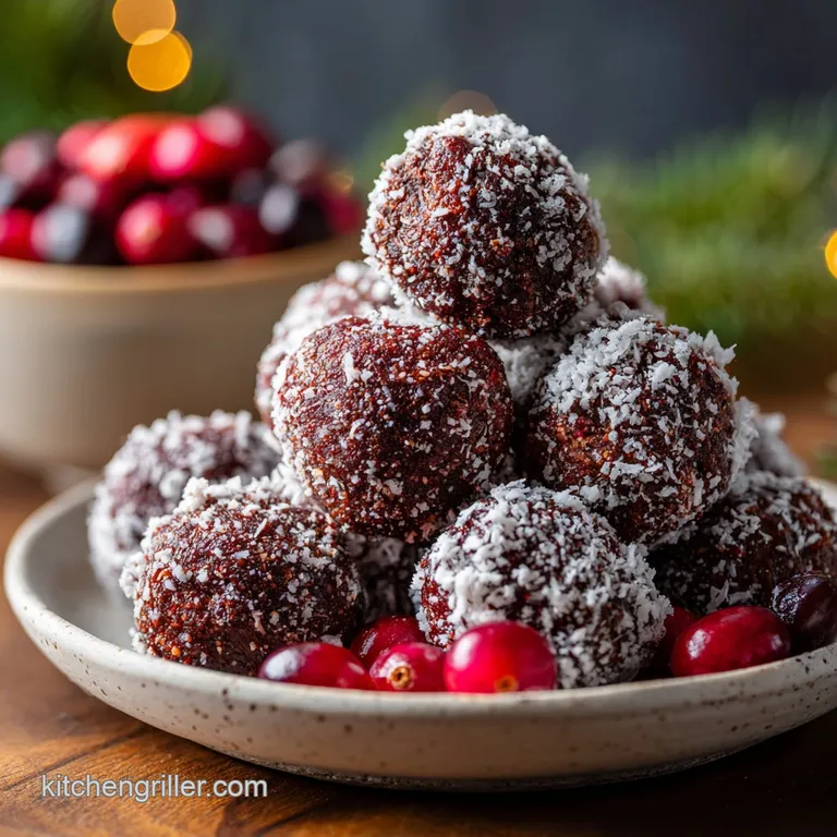 Christmas Party Buffet Food Idea with Cranberry Meatballs