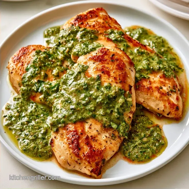 Creamy Pesto Chicken: High-Protein Twist