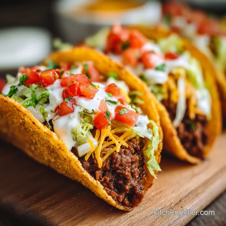 Smash Burger Tacos: Crispy and Bold