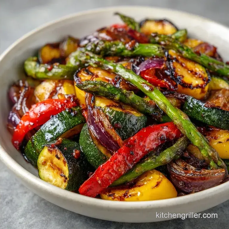 Easy Grilled Veggies: Smoky and Charred