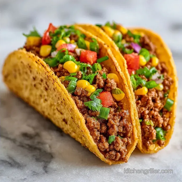 Easy Ground Beef Tacos: Velvety and Rich