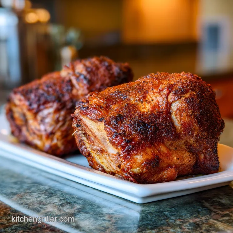 Smoked Pork Butt for Pulled Pork in an Electric Smoker
