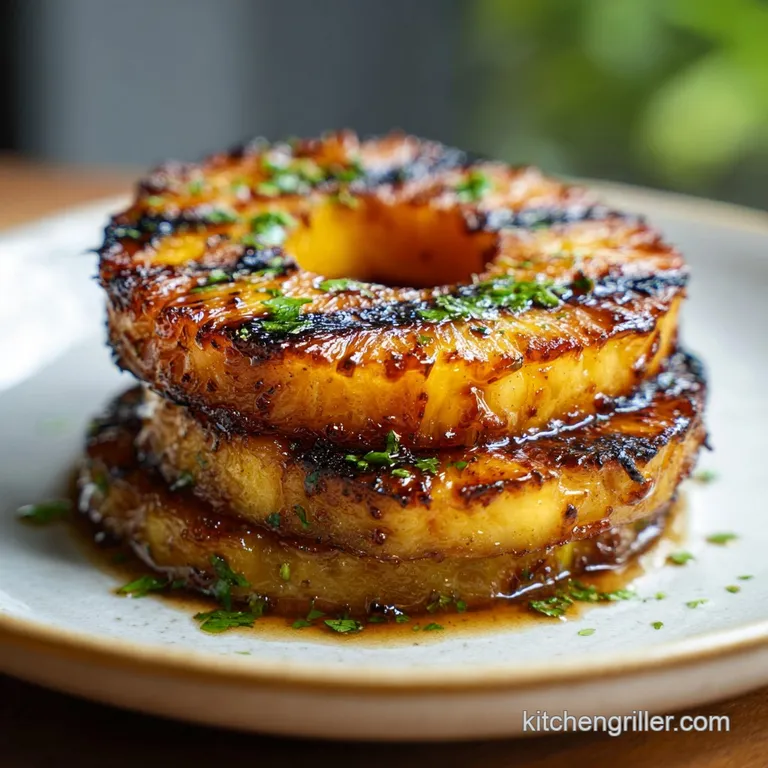 Best Grilled Pineapple Recipe Brown Sugar