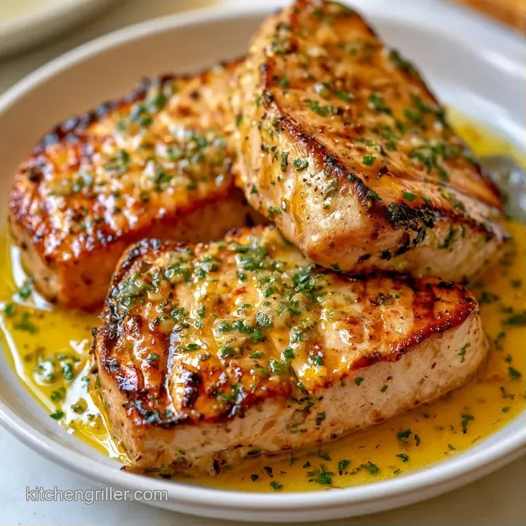 Searing white fish fillet on a bed of bright wilted spinach with a glossy lemon butter drizzle and fresh herbs.