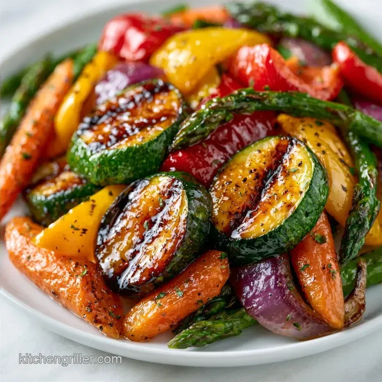 Grilled Vegetable Foil Packets in 35 Minutes