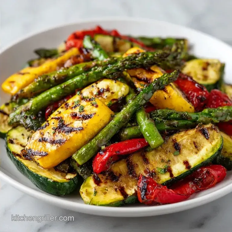 Healthy Grilled Garden Veggies: Vibrant and Charred