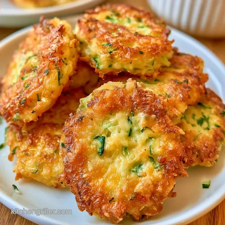Crispy Italian Zucchini Fritters