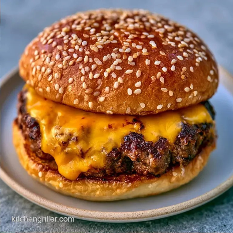 Lazy Stovetop Burger Recipe in 18 Minutes