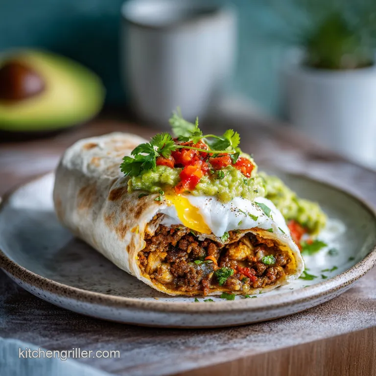 Camping Meal Prep Breakfast Burrito