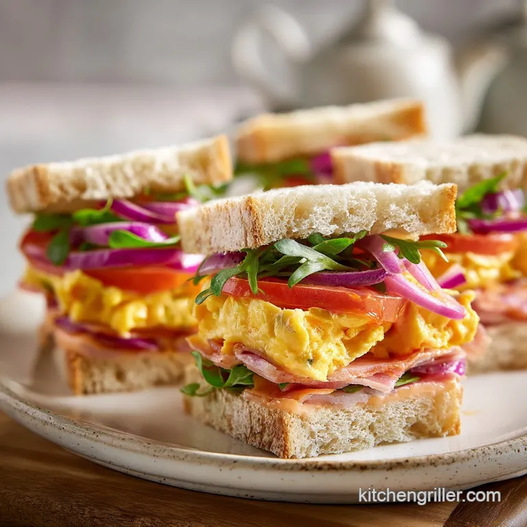 Mini Finger Sandwiches: Elegant Tea Party Food