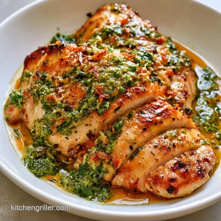 Baked Pesto Chicken Breast in 25 Minutes