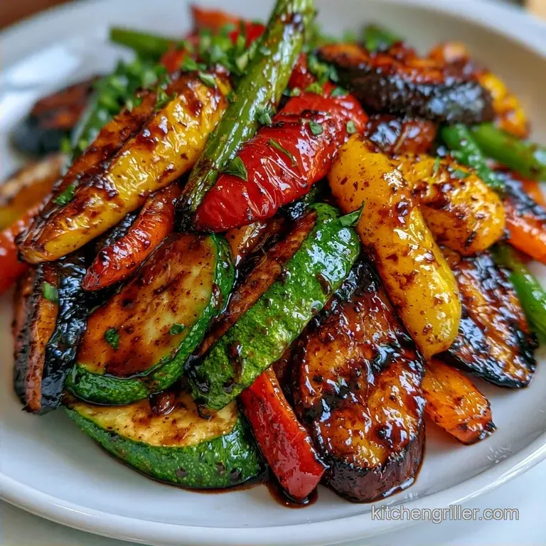 Quick Basket Grilled Vegetables in 30 Minutes