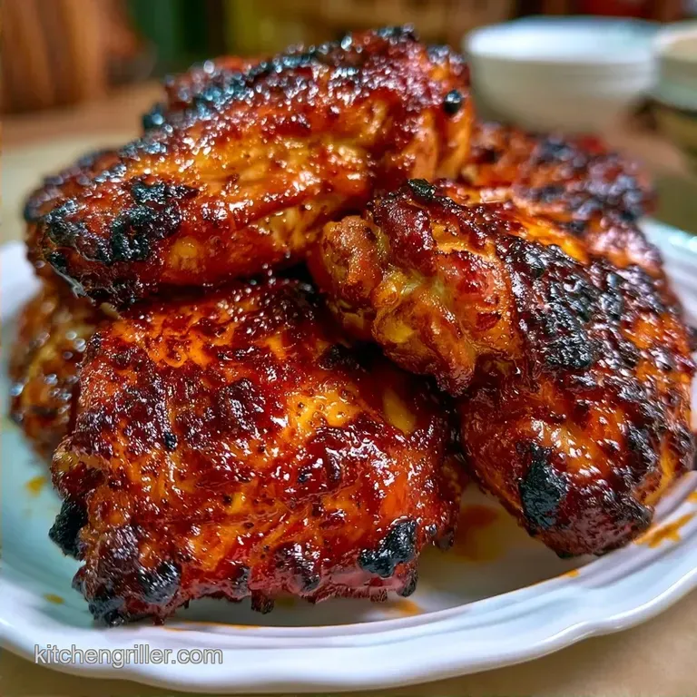 Quick Weeknight Smoked Chicken