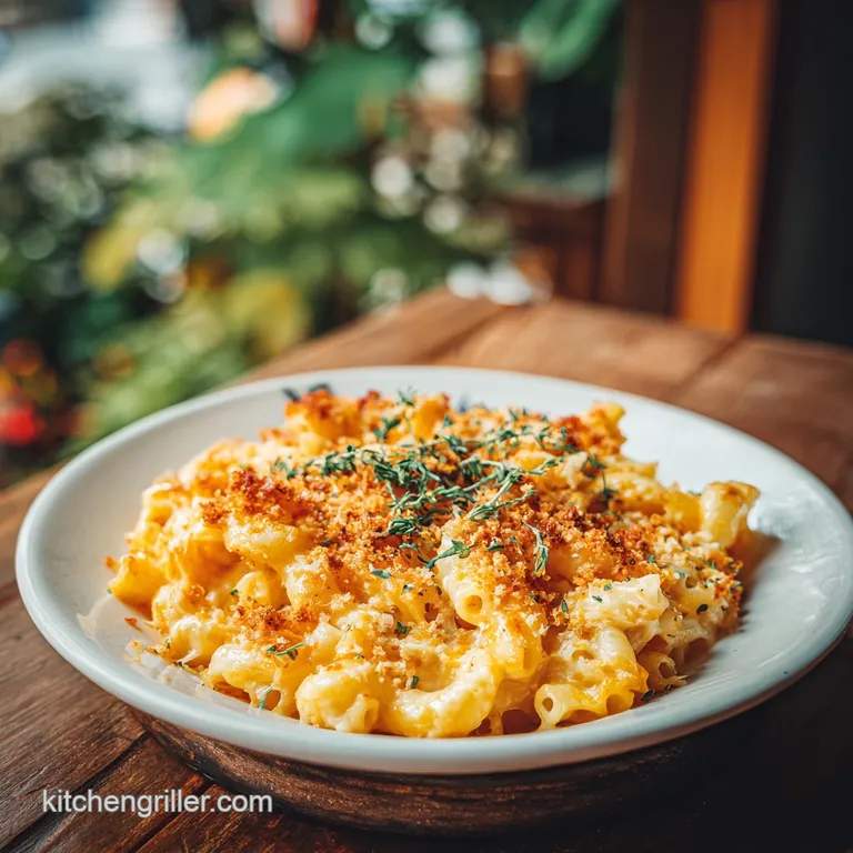 Smoked Mac and Cheese with Panko Crust