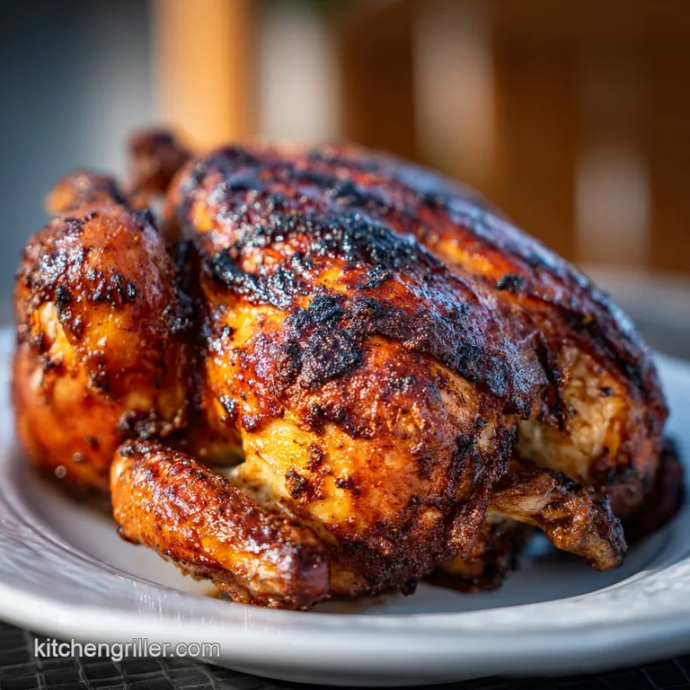 Smoked Whole Chicken for Electric Smoker
