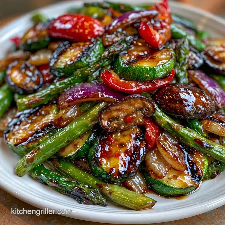Stovetop Grill Pan Veggies in 25 Minutes