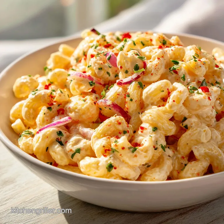 Easy Macaroni Salad for BBQ Sweet: Tangy & Sweet