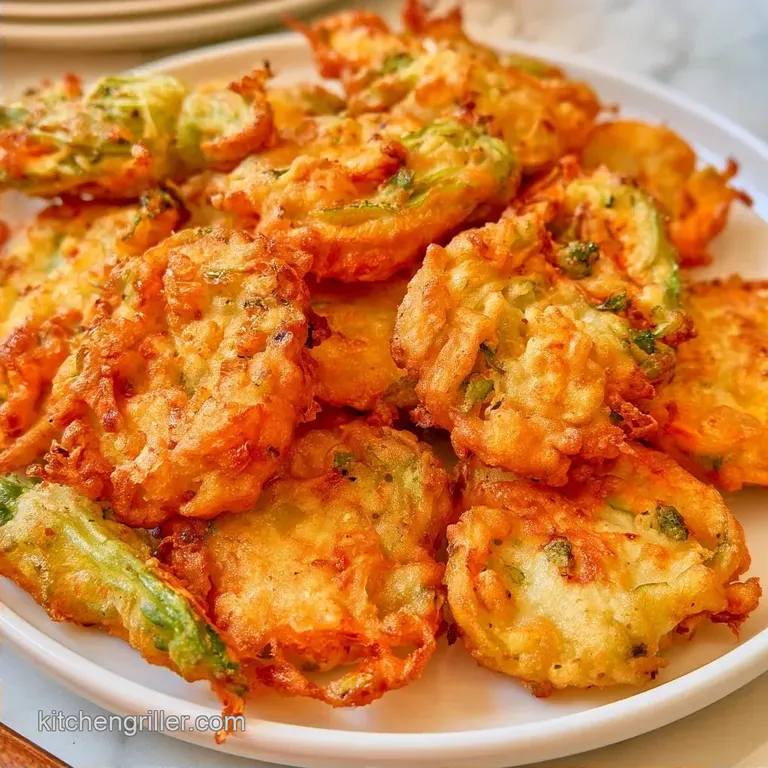 Authentic Italian Zucchini Flower Fritters